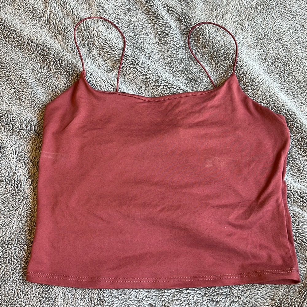 Gaze cropped tank